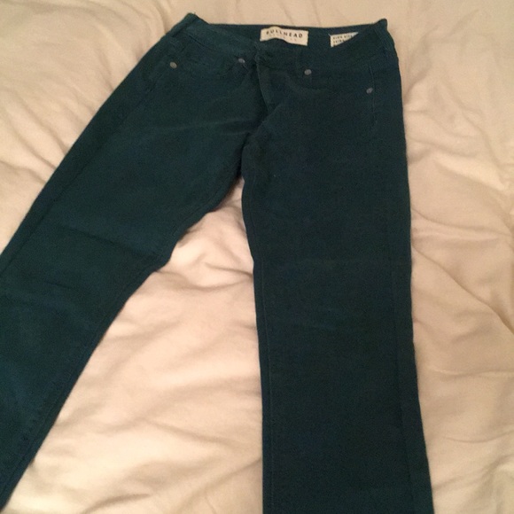 Green Bullhead Jeans. Size 0. High rise skinny. - Picture 1 of 4